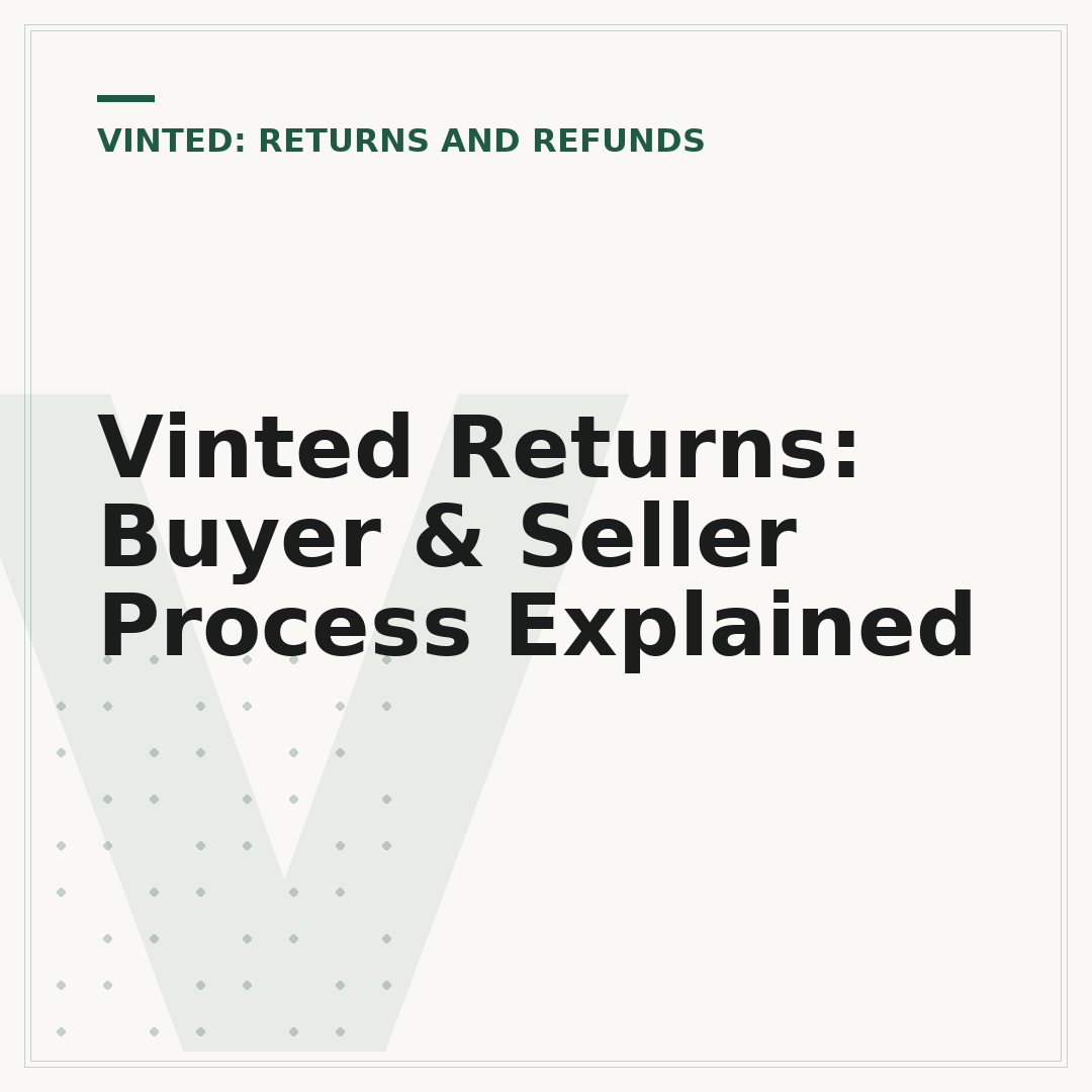Vinted Returns: Buyer & Seller Process Explained