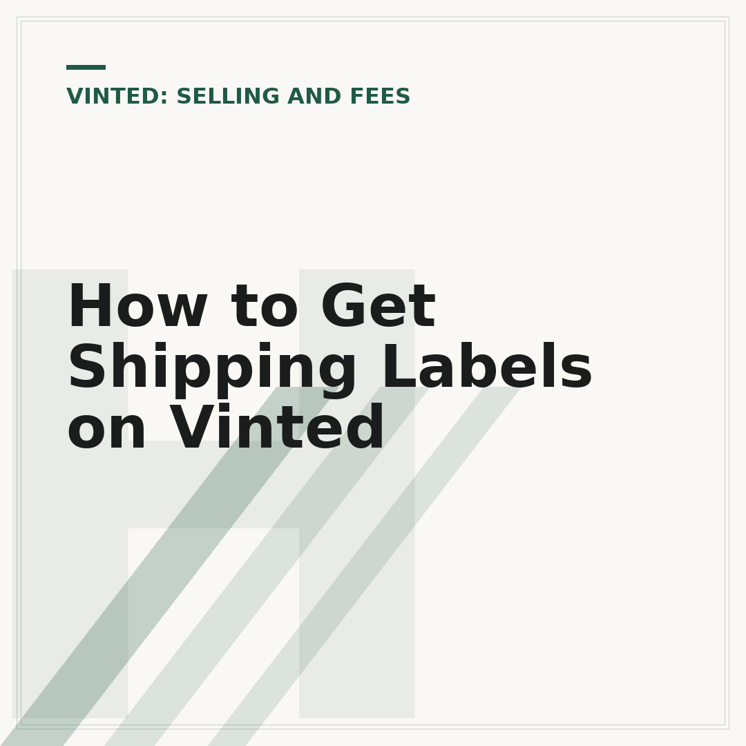 How to Get Shipping Labels on Vinted