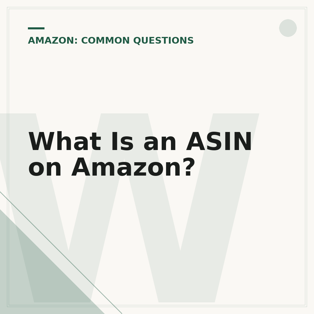 What Is an ASIN on Amazon?