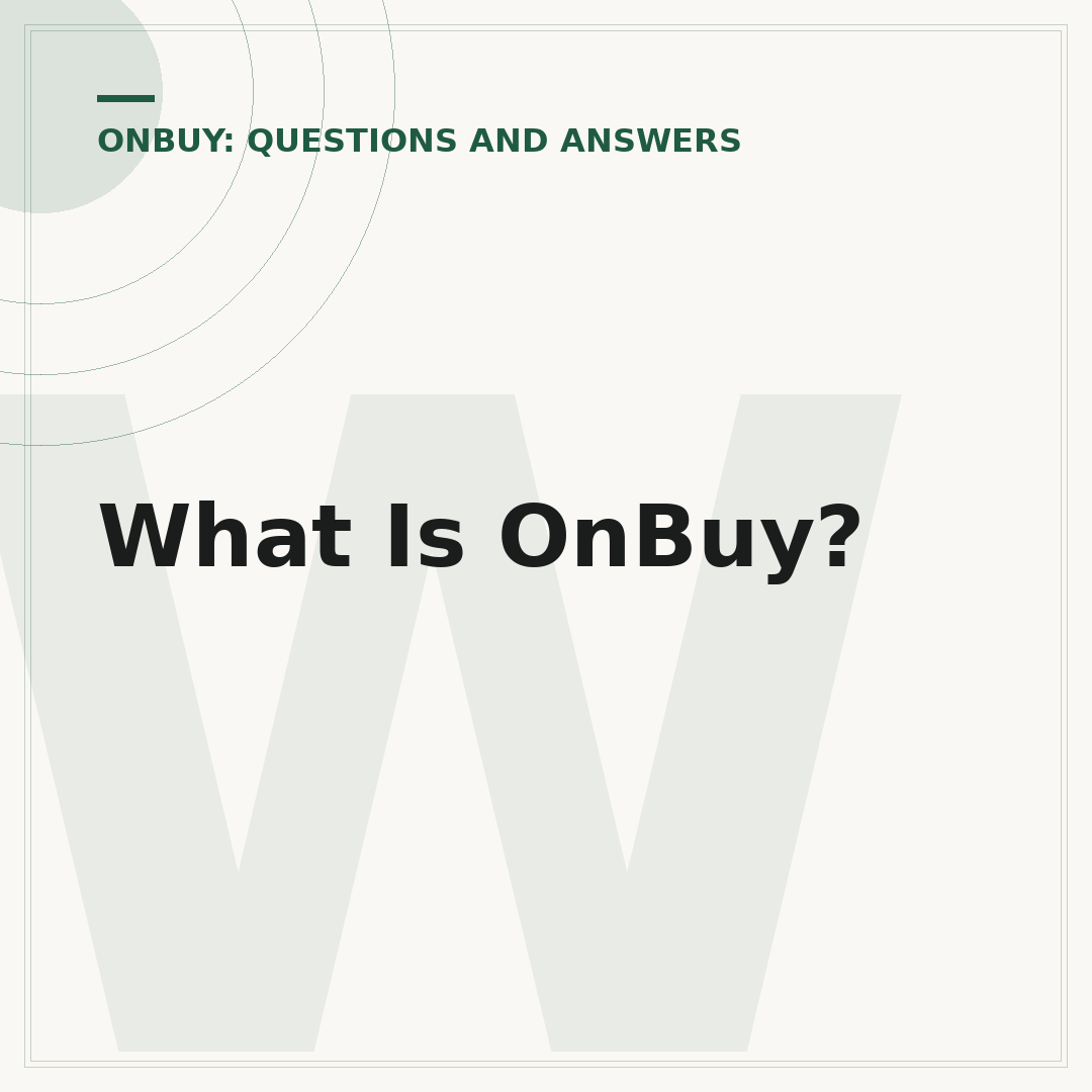 What Is OnBuy?