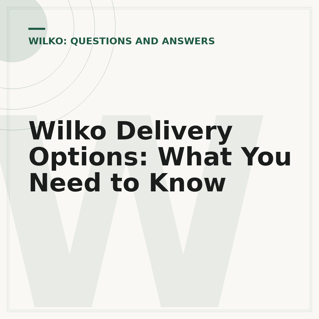 Wilko Delivery Options: What You Need to Know